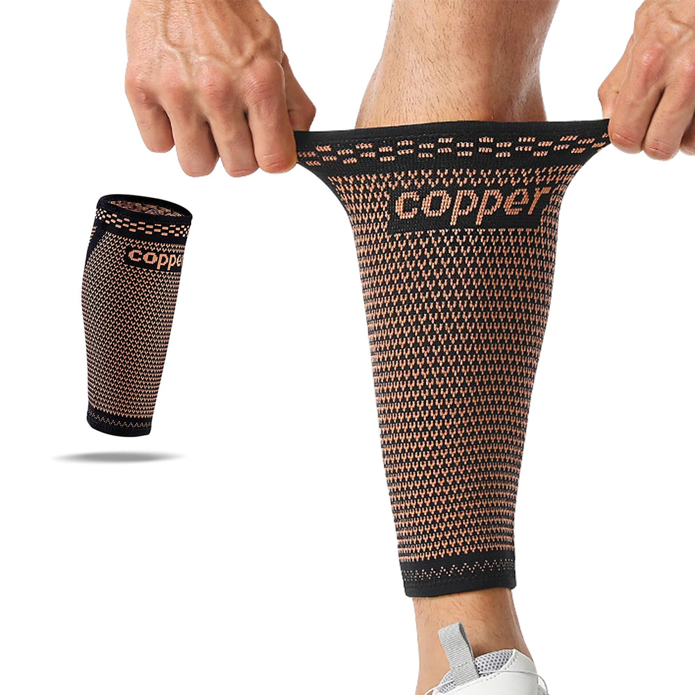 Compression Calf Sleeve - 1 paio di fasce a compressione