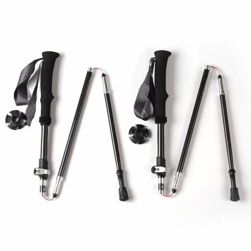 Trekking Pole Carbon - Pratici Bastoncini da Trekking Classici in