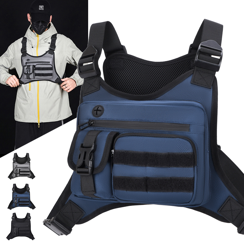 Running Gear Outdoor - Borsa Tattica da Petto per Uomo,