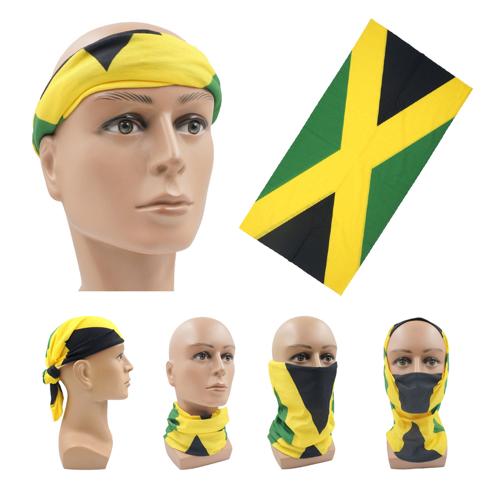 Running Gear Outdoor - Maschera da corsa traspirante Sciarpe Bandiera