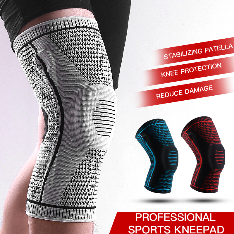 Compression Calf Sleeve - Tutore di supporto per ginocchio antiscivolo
