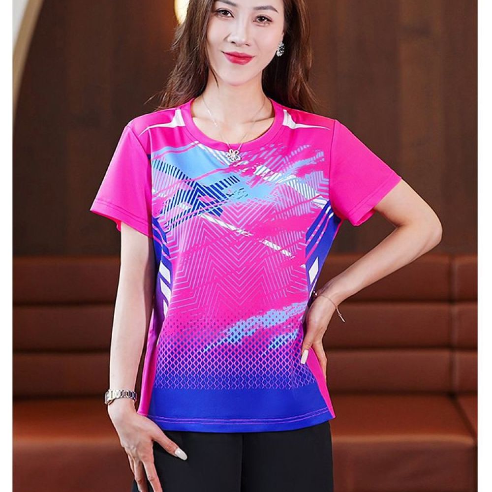 Running Gear Plus Size - Maglietta da Yoga per Donna, Asciugatura