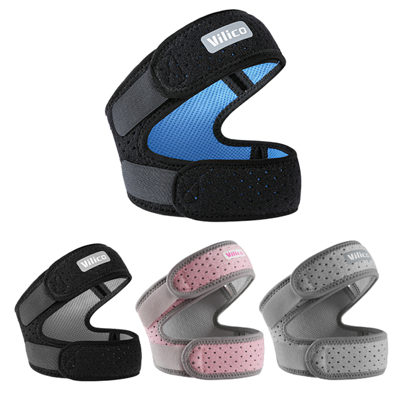 Knee Support Brace - 1 Pezzo Ginocchiera Elastica Pressurizzata con