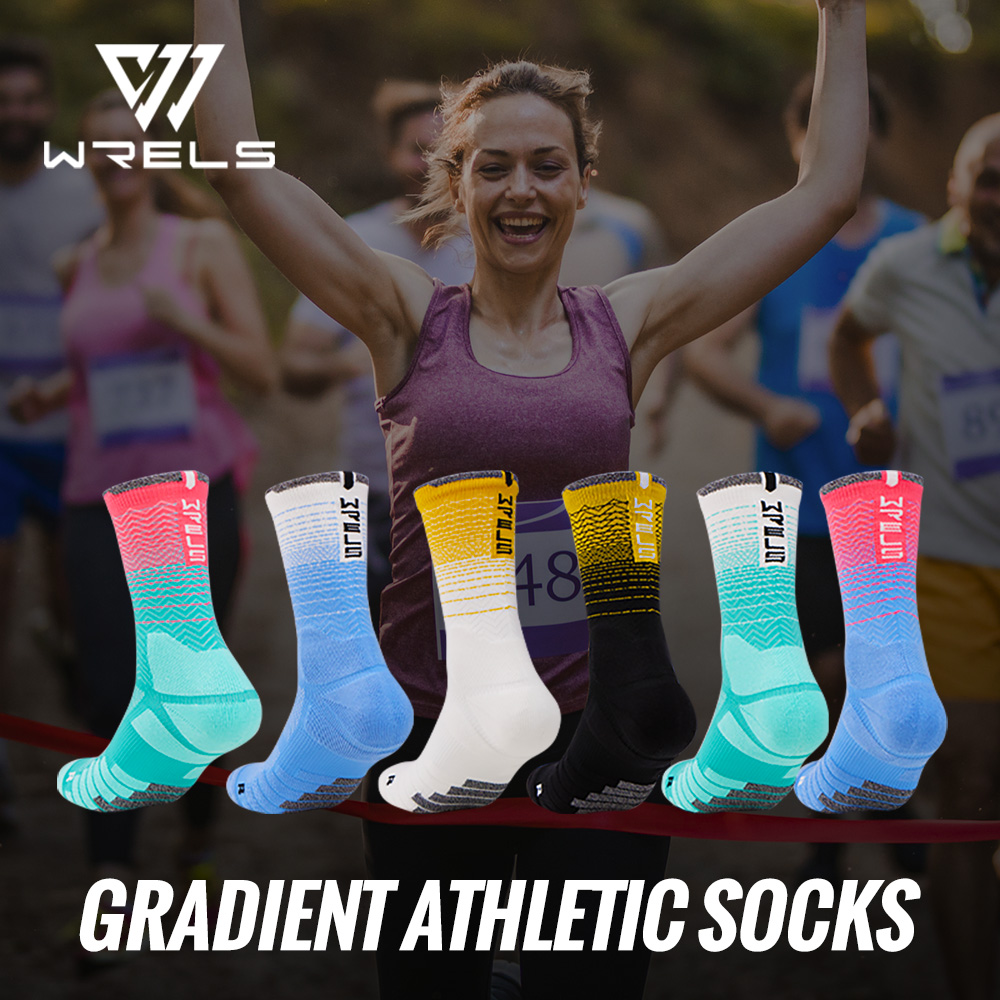 Anti Blister Sock - WRELS 1/2/3 Calzini sportivi imbottiti Calzini