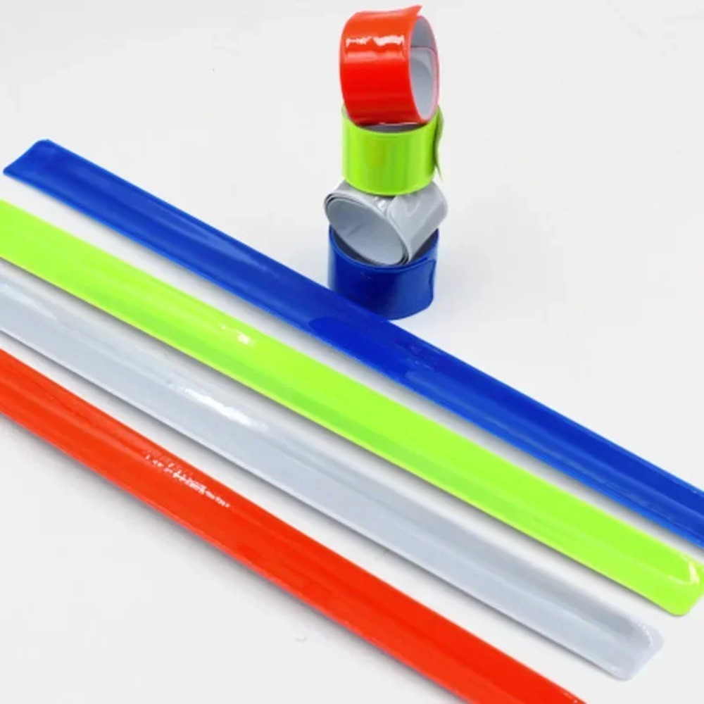 Running Gear Outdoor - 2 Pezzi di Fascia Riflettente ad