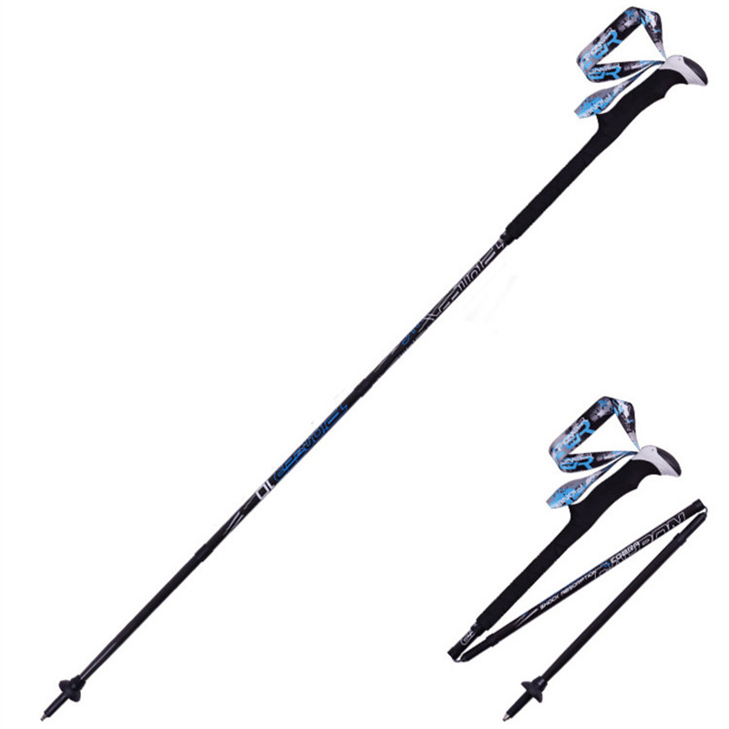 Trekking Pole Carbon - Bastoncini da trekking pieghevoli in fibra