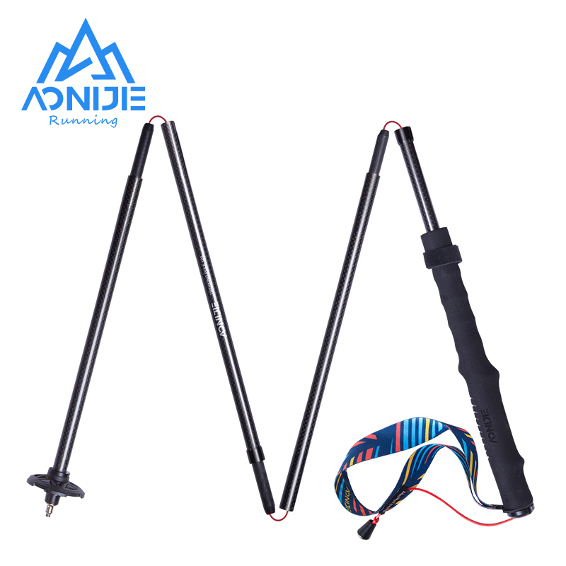 Trekking Pole Carbon - 2 pezzi AONIJIE E4204 bastoncini da