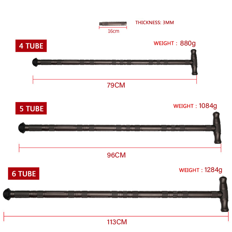 Bastone da trekking pieghevole - Trekking Pole Carbon recensione e prezzo