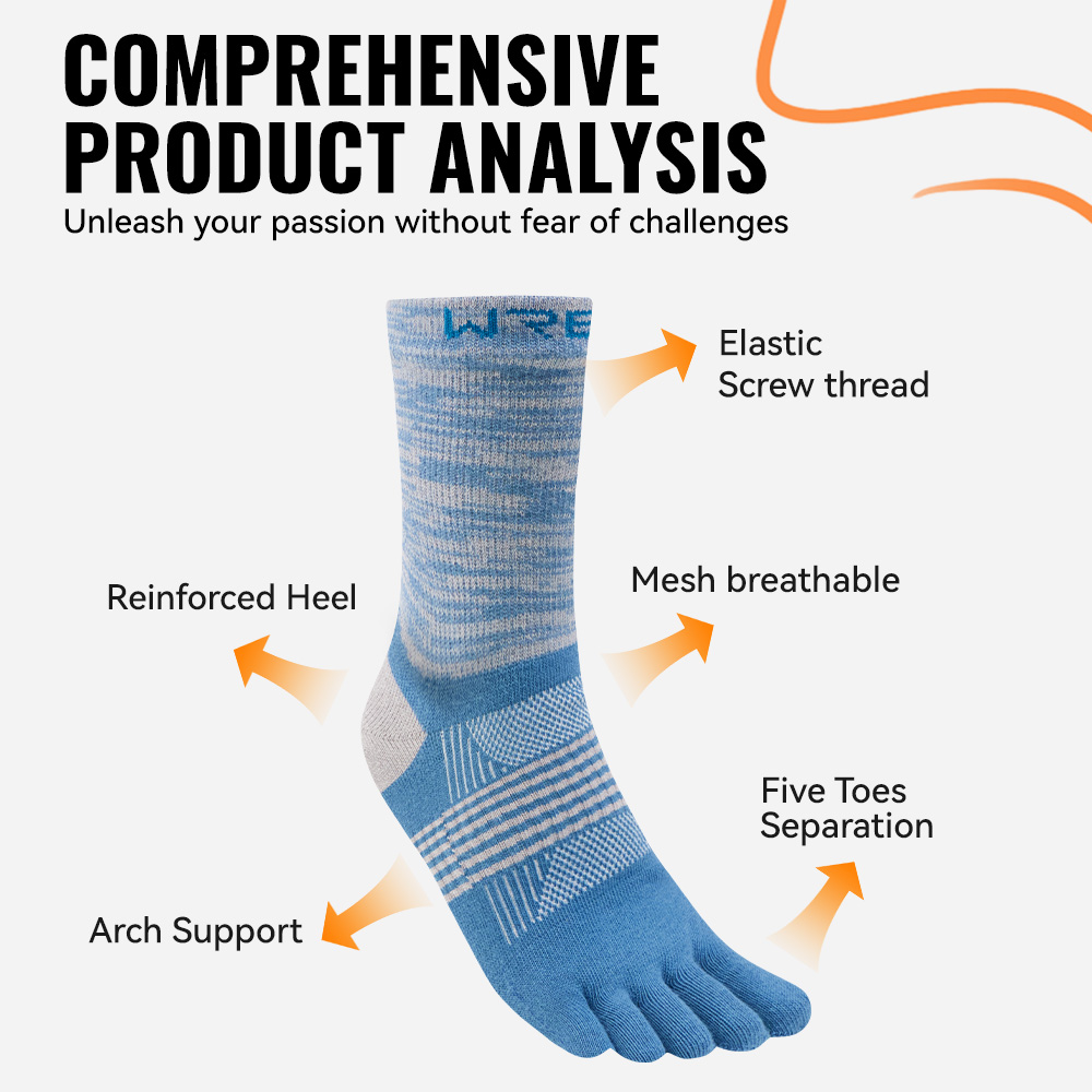 WRELS 1/2/3 Paia di Calzini da - Anti Blister Sock recensione e prezzo