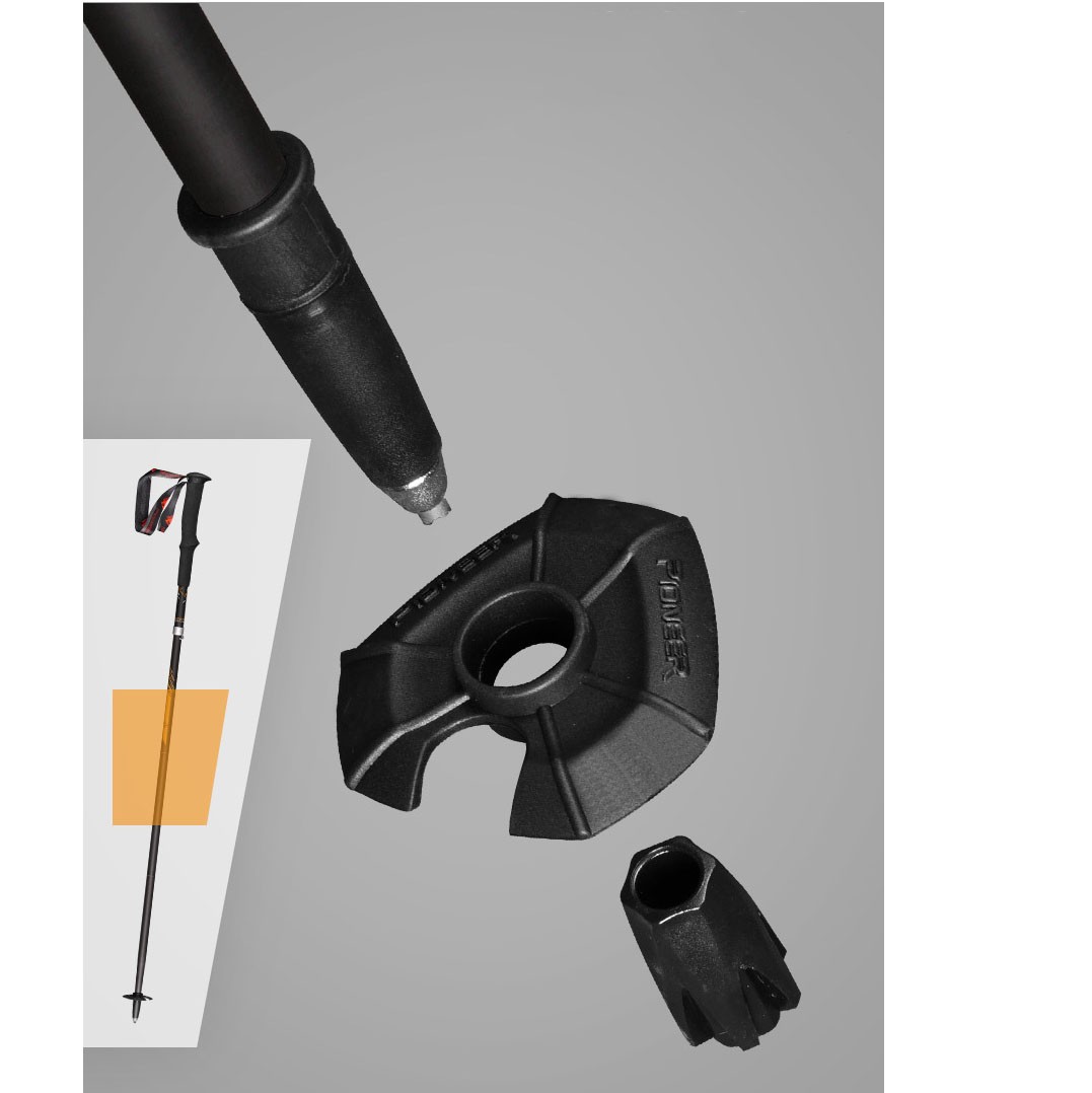 Bastone da passeggio pieghevol - Trekking Pole Carbon recensione e prezzo
