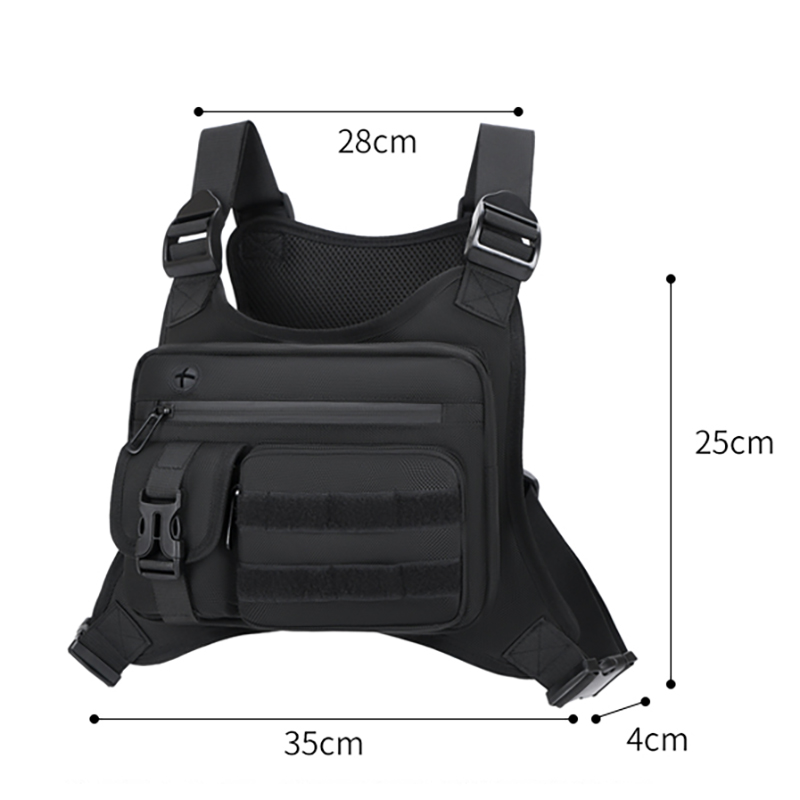 Borsa Tattica da Petto per Uom - Running Gear Outdoor recensione e prezzo
