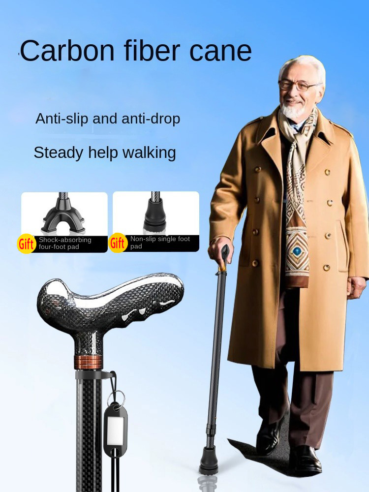 Bastone da Passeggio Retrattil - Trekking Pole Carbon recensione e prezzo