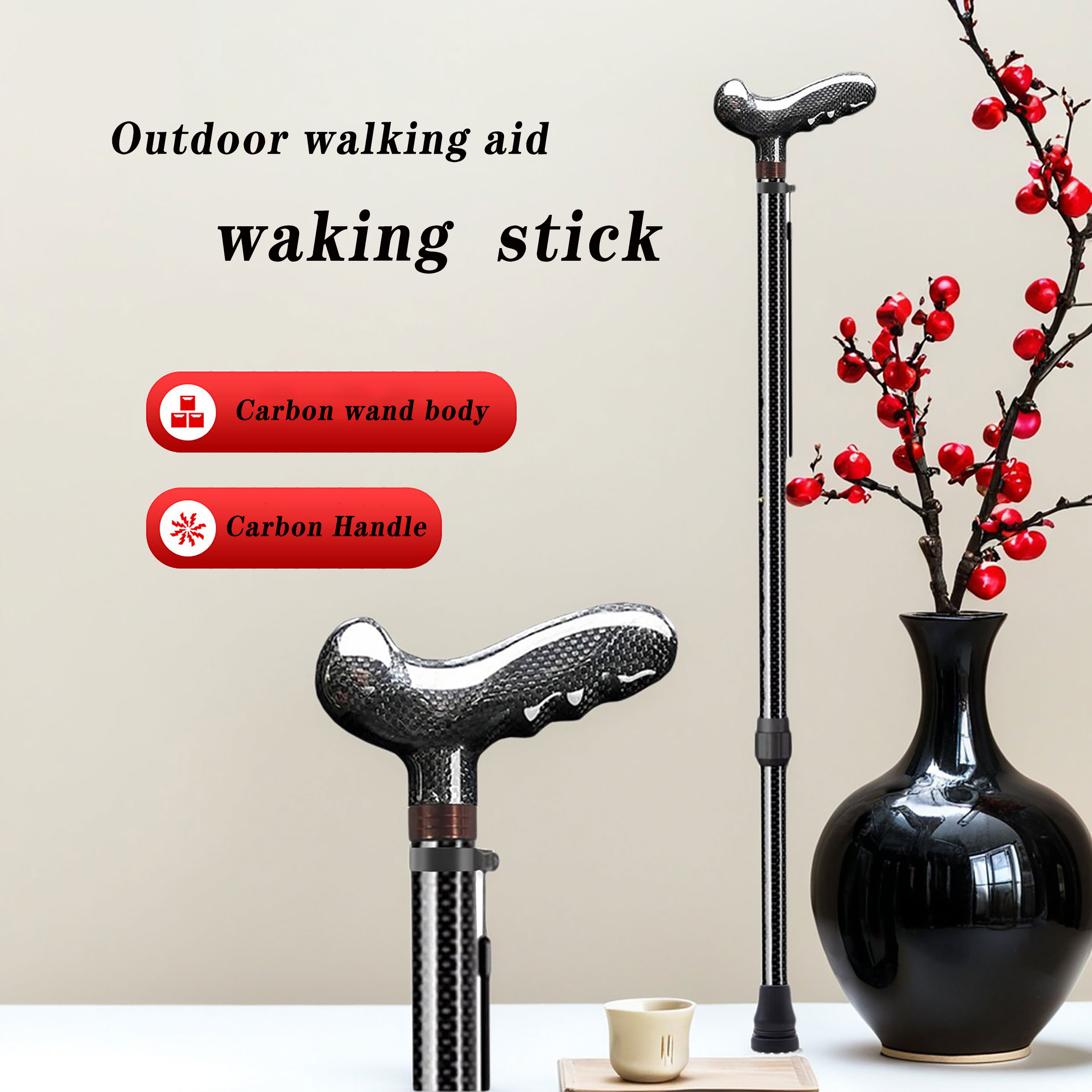 Bastone Telescopico in Fibra d - Trekking Pole Carbon recensione e prezzo