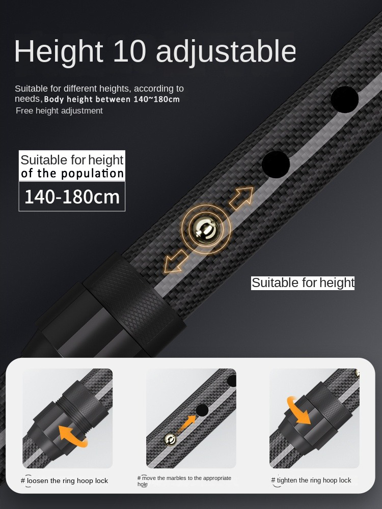 Bastone Telescopico in Fibra d - Trekking Pole Carbon recensione e prezzo