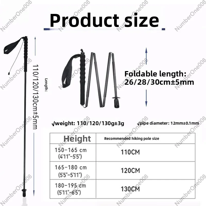 Bastoncini da Trekking Pieghev - Trekking Pole Carbon recensione e prezzo