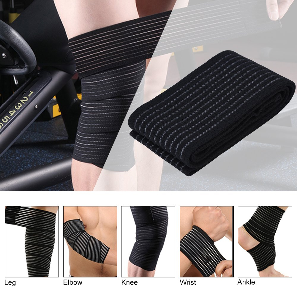 1 pz 40-300 cm fasciatura di c - Compression Calf Sleeve recensione e prezzo