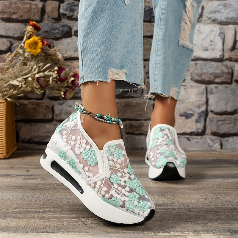 Scarpe basse in pizzo con plat - Running Gear For Sale recensione e prezzo