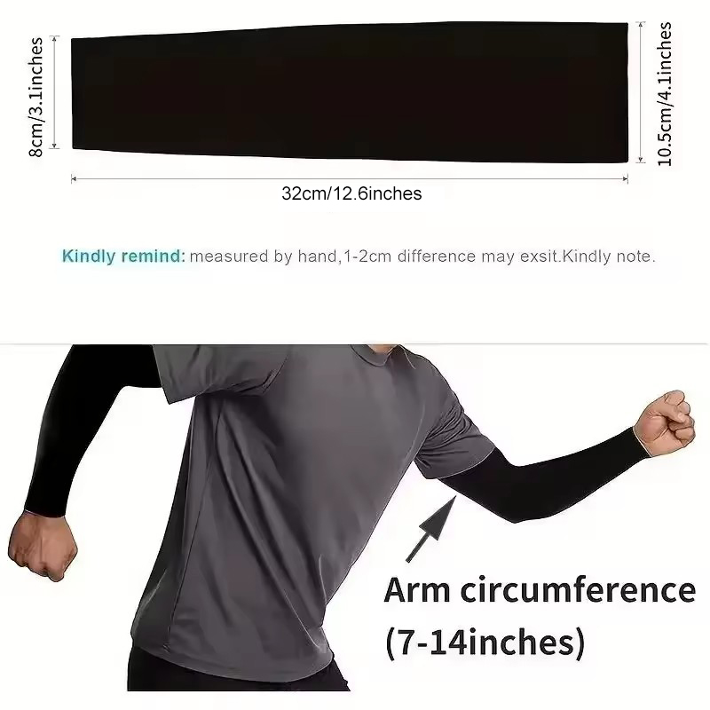 1 paio di maniche da braccio p - Running Gear Outdoor recensione e prezzo