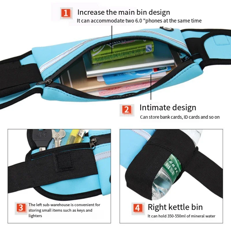 1pc marsupio da corsa marsupio - Running Gear For Beginners recensione e prezzo